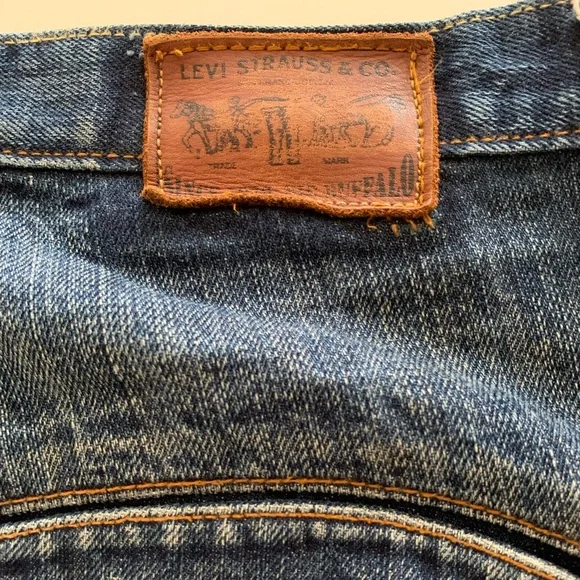 Levis Vintage 1976 Big E 501 Selvedge Buffalo Jeans - Picture 1 of 16